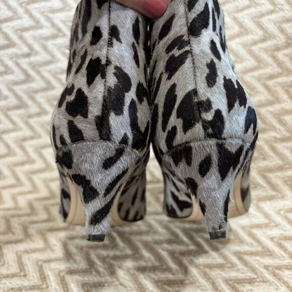 Sam Edelman Kenzey Pointed Toe Calf Hair Bootie - Picture 5 of 9